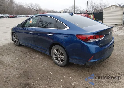 2018 Hyundai Sonata Sel from USA, damaged, VIN 5NPE34AF2JH609618